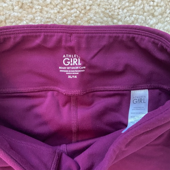 Athleta girl ready set racer capri - Picture 2 of 3